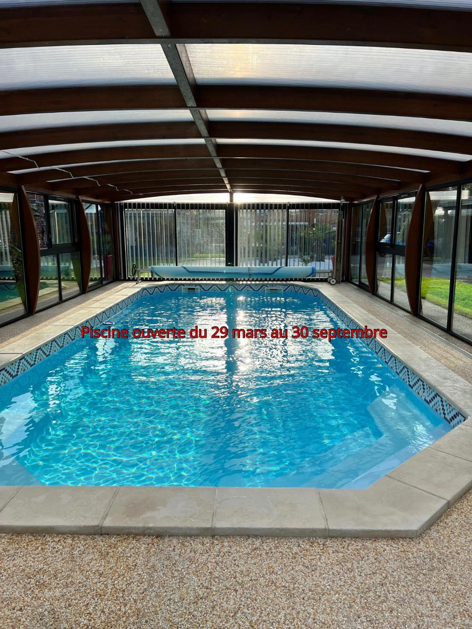Gite Avec Piscine Lestrem Zewnętrze zdjęcie